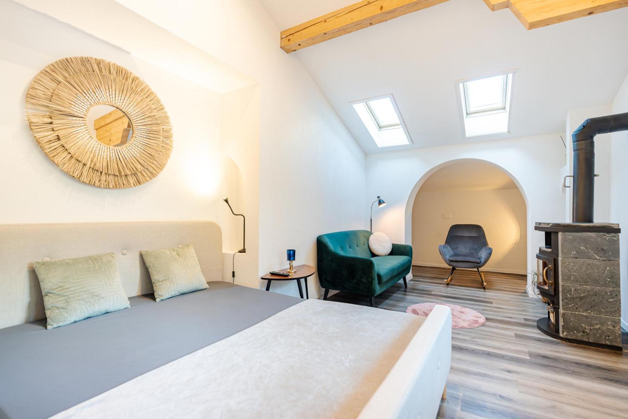 Bellevue & Classy Mountain View Apartment Kandersteg Kültér fotó